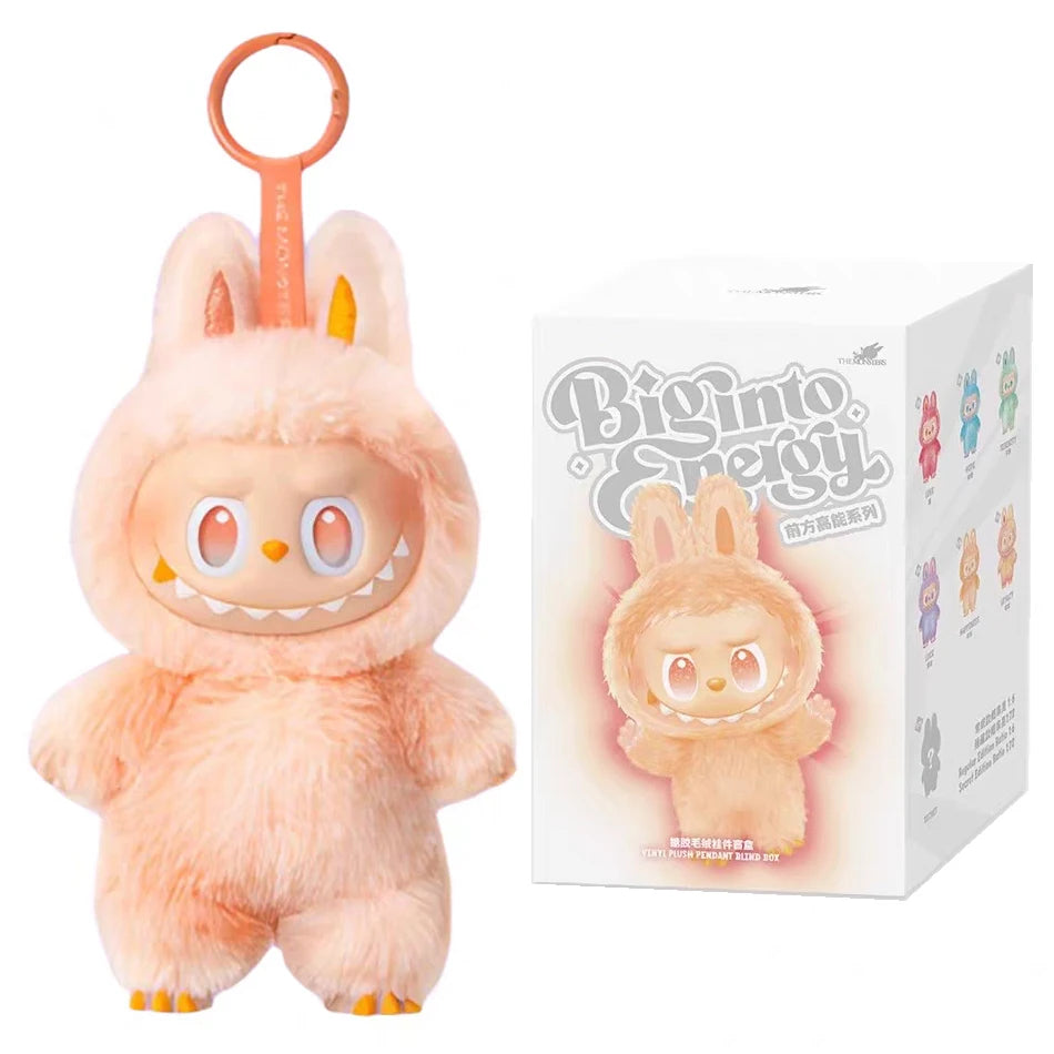 Labubu Muñeca llavero: suave, coleccionable y adorable | Perfecto para mochilas, bolsos o como regalo