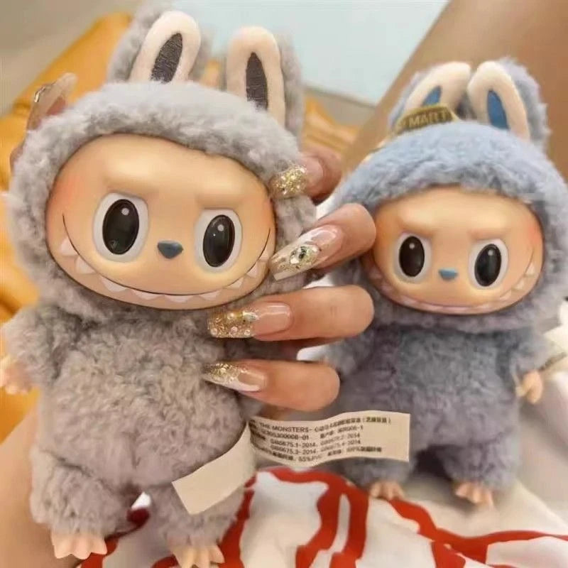 Labubu Muñeca llavero: suave, coleccionable y adorable | Perfecto para mochilas, bolsos o como regalo