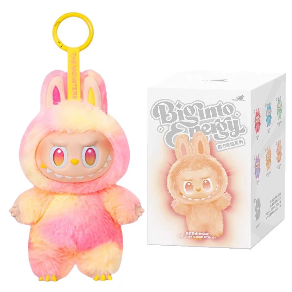 Labubu Muñeca llavero: suave, coleccionable y adorable | Perfecto para mochilas, bolsos o como regalo