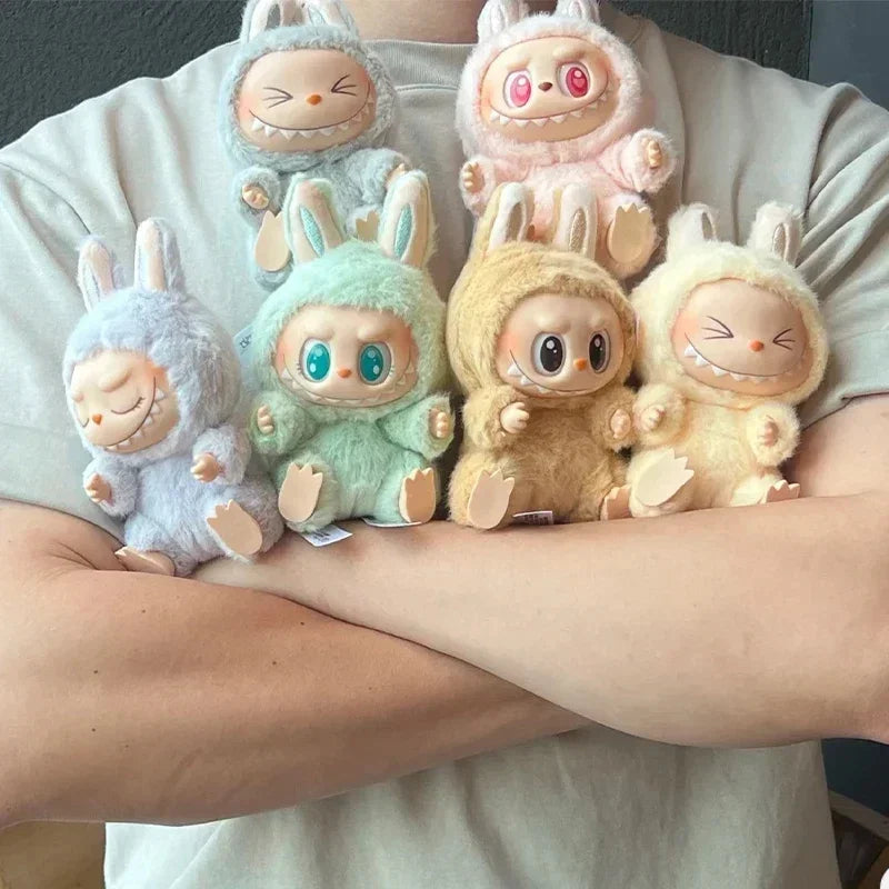 Labubu Muñeca llavero: suave, coleccionable y adorable | Perfecto para mochilas, bolsos o como regalo