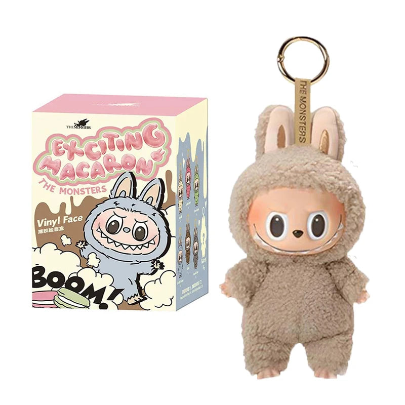Labubu Muñeca llavero: suave, coleccionable y adorable | Perfecto para mochilas, bolsos o como regalo