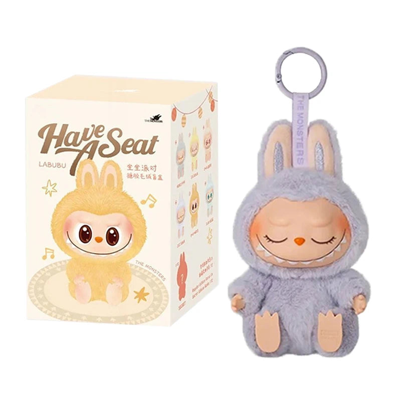 Labubu Muñeca llavero: suave, coleccionable y adorable | Perfecto para mochilas, bolsos o como regalo