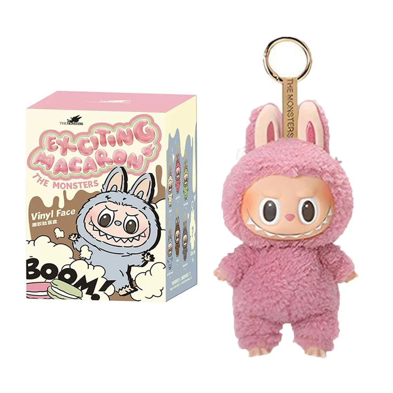 Labubu Muñeca llavero: suave, coleccionable y adorable | Perfecto para mochilas, bolsos o como regalo